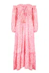 Sophia Alexia Women's Pink / Purple Candy Pebbles Mykonos Dress In Pink/purple