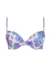 Sophia Alexia Women's Pink / Purple Orchid Paradise Fiji Bralette Bikini Top