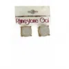 Sophia Collection Women's Faceted Gem Stud Earrings In White