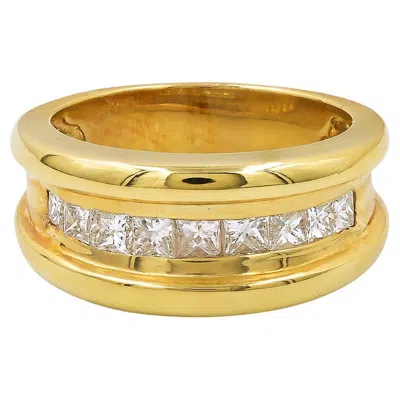 Pre-owned Sophia D . 18k Yellow Gold Diamond Ring