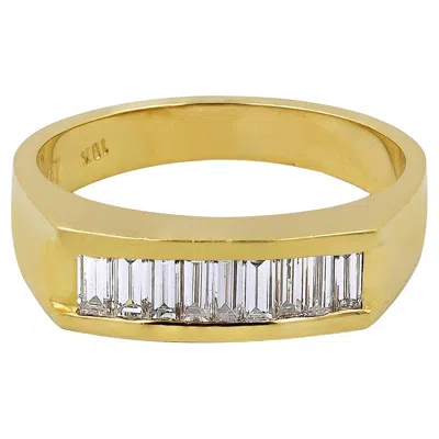 Pre-owned Sophia D . 18k Yellow Gold Diamond Ring