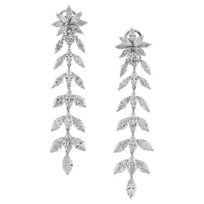 Pre-owned Sophia D . 19.16 Carat Diamond Earrings In Multi
