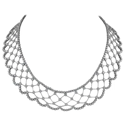 Pre-owned Sophia D . 26.69 Carat Diamond Platinum Necklace In Multi