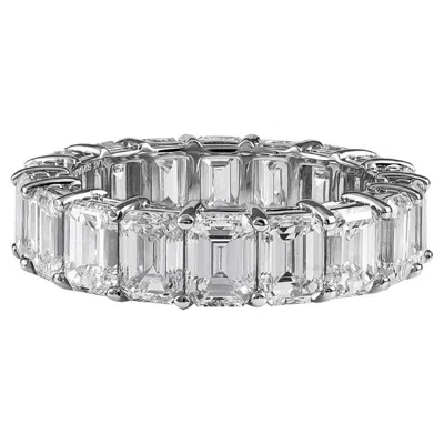Pre-owned Sophia D . 8.41 Carat All Diamonds Eternity Ring Band In Multi