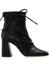 Sophia Webster 70mm Havanna Ankle Boots In Black