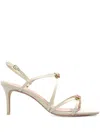 Sophia Webster 85mm Sophia Sandals In Neutrals