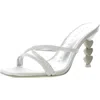 Sophia Webster Aphrodite Mid Womens Embellished Satin Heels