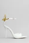 Sophia Webster Aura Sandals In White Leather