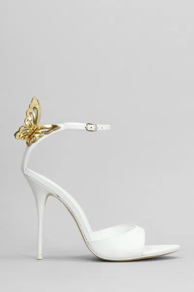Sophia Webster Aura Sandals In White Leather