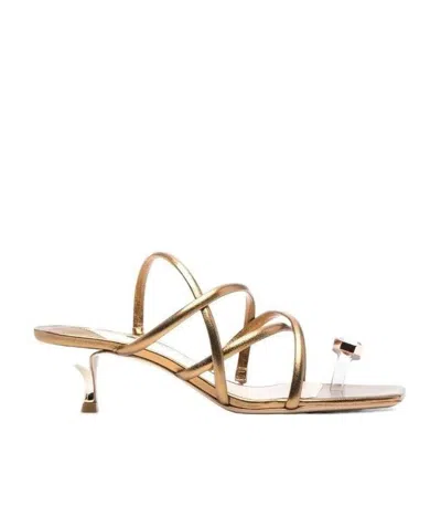 Sophia Webster Bijou Strappy Sandals In Nude
