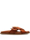Sophia Webster Blair Slides In Brown
