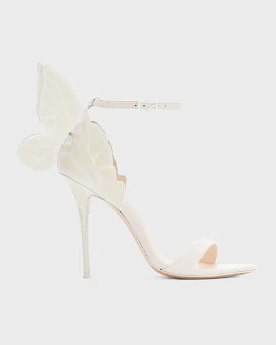 Sophia Webster Bridal Chiara Angel Wing Sandals In Ivory  Pearl