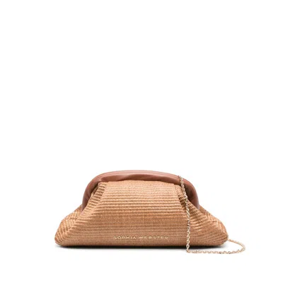 Sophia Webster Brown Clutch Bags