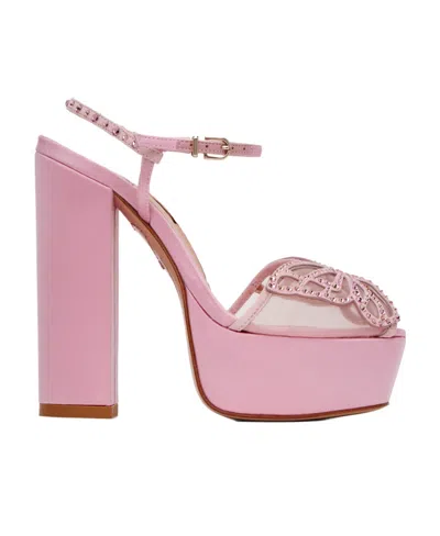 Sophia Webster Butterfly Pattern High-heeled Sandals In Pink