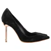 Sophia Webster Coco Flamingo Pumps In Black Suede