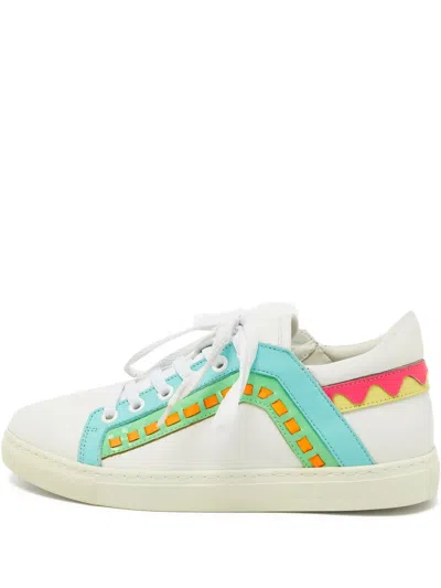 Pre-owned Sophia Webster Colour-block Low-top Sneakers