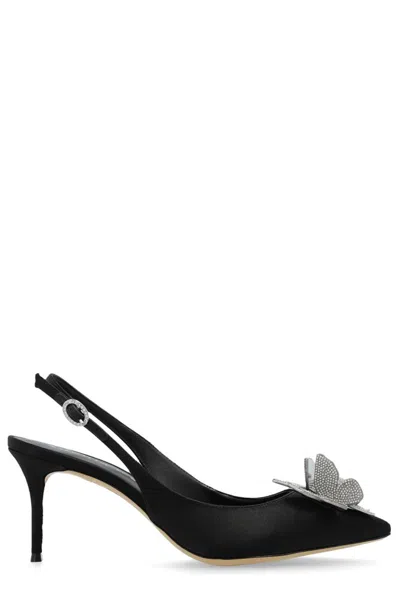 Sophia Webster 85mm Titania Pumps In Black