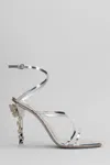 Sophia Webster Enchantress Sandals In Silver Leather