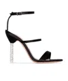 Sophia Webster Faw Crystal-heeled Sandals In Black