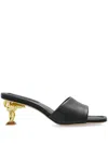 Sophia Webster Flamingo Mules In Black