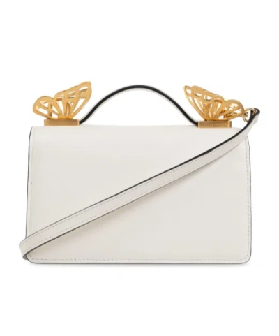 Sophia Webster Flip Shoulder Bag In White