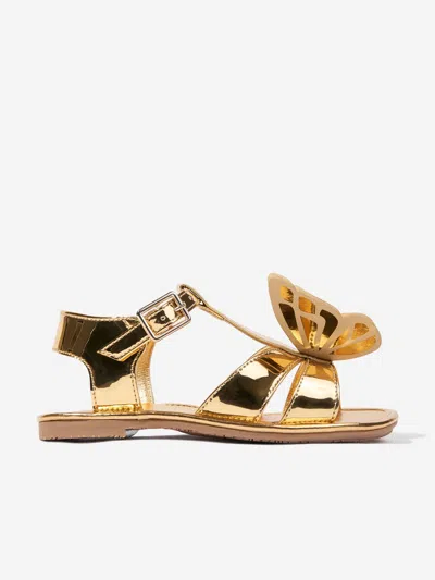 Sophia Webster Kids' Girls Celeste Sandals In Gold