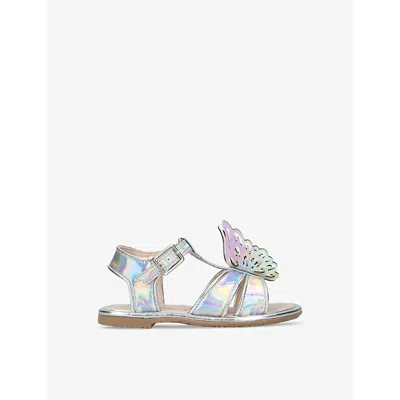 Sophia Webster Kids' Celeste Butterfly-embellished Leather Sandal In Other