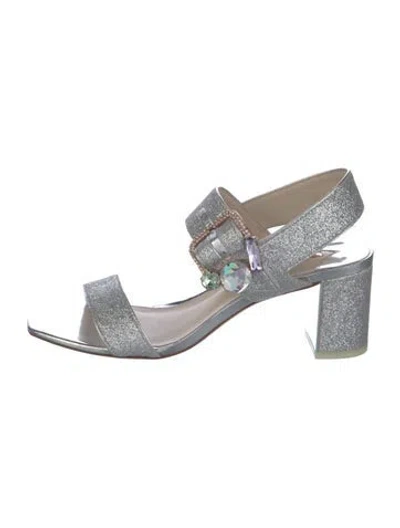 Pre-owned Sophia Webster Glitter Glitter Accents Sandals In Multi