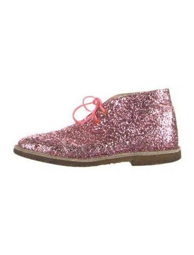 Pre-owned Sophia Webster Glitter Patterned Lace-up Boots