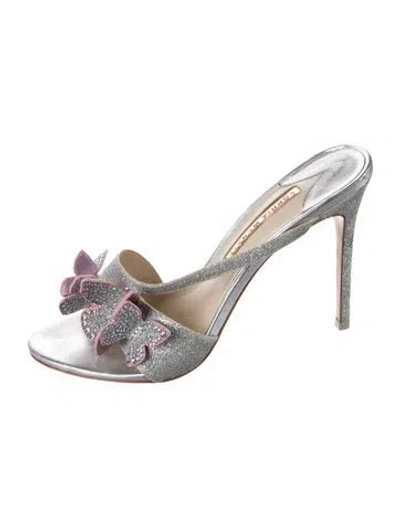 Pre-owned Sophia Webster Glitter Slides