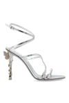 Sophia Webster Enchantress Sandals In Silver Leather