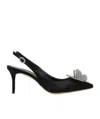 Sophia Webster 85mm Titania Pumps In Black