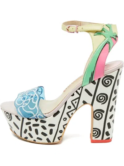Pre-owned Sophia Webster Jade Malibu Sandals In White