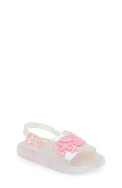 Sophia Webster Kids' Butterfly Jelly Sandal In Pearl