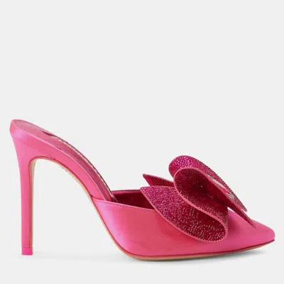 Pre-owned Sophia Webster Leah Pink Leather Mule