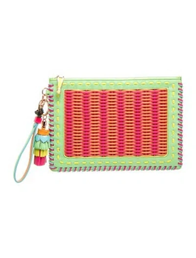 Pre-owned Sophia Webster Leather Clutch In Pink