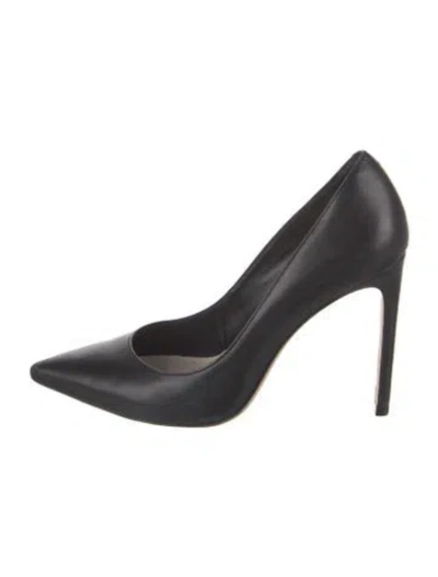 Pre-owned Sophia Webster Leather Crystal Embellishments Pumps In Black