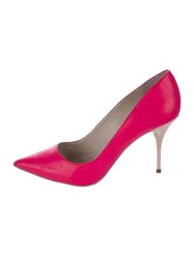 Pre-owned Sophia Webster Leather Pumps In Pink