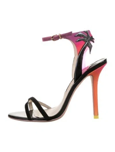 Pre-owned Sophia Webster Leather Sandals In Black