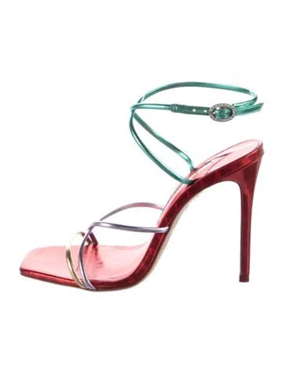 Pre-owned Sophia Webster Leather Sandals In Red