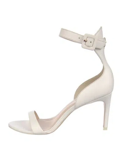 Pre-owned Sophia Webster Leather Sandals In White