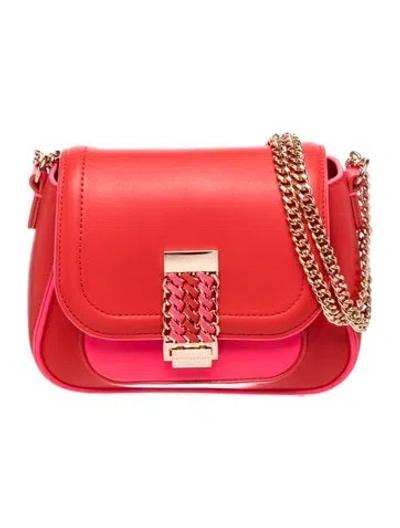 Pre-owned Sophia Webster Leather Shoulder Bag In Red