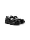 Sophia Webster Mini Butterfly-motif Ballet Flats In Black