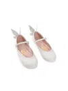 Sophia Webster Mini Chiara Ballerina Flats In 中性色