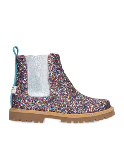 Sophia Webster Mini Kids' Lara Chelsea Ankle Boots In Multi