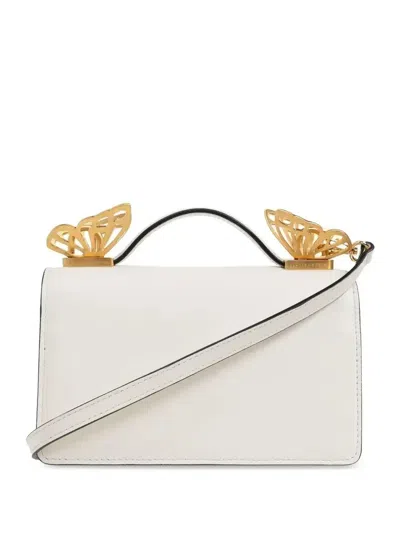 Sophia Webster Mini Mariposa Tote Bag In White