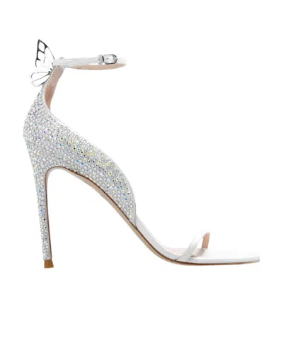 Sophia Webster Open-toed High-heeled Sandals In White