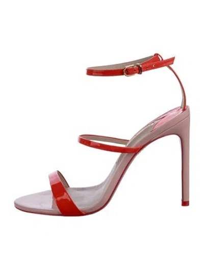 Pre-owned Sophia Webster Patent Leather Sandals In Multi