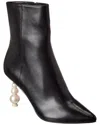 Sophia Webster Perla Leather Bootie In Black
