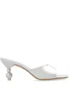 Sophia Webster Women's Perla Slide Sandals In Silver